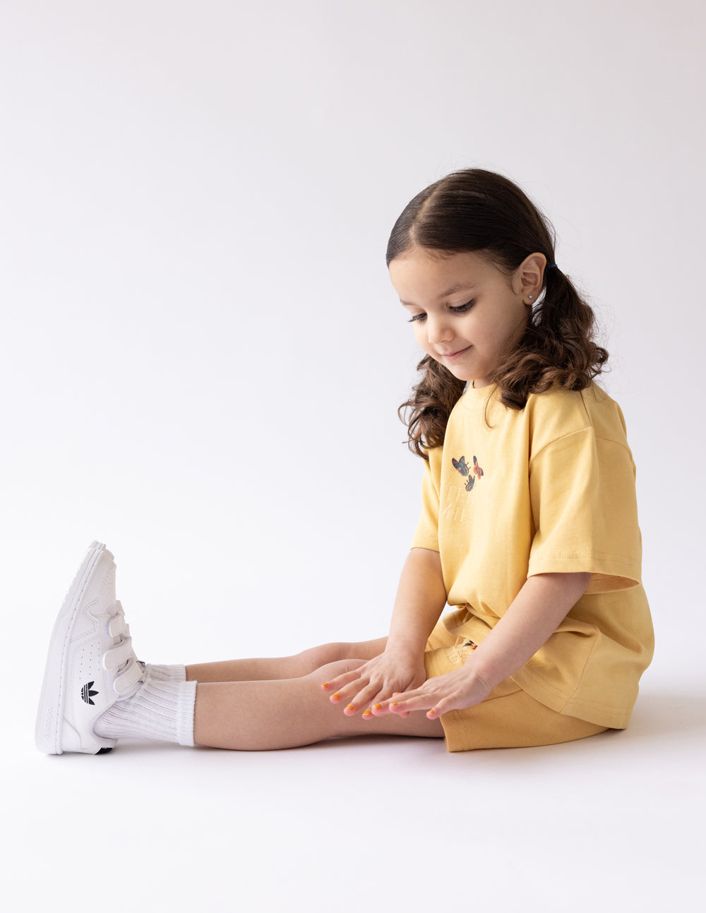 Elevated Faith Better Days Butterfly Kids Tee — lifestyle context