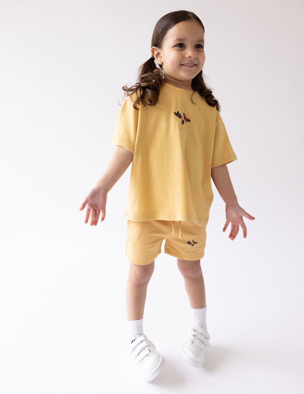 Elevated Faith Better Days Butterfly Kids Tee — back view