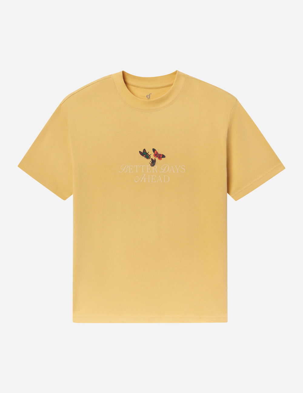 Elevated Faith Better Days Butterfly Unisex Tee — alternative angle