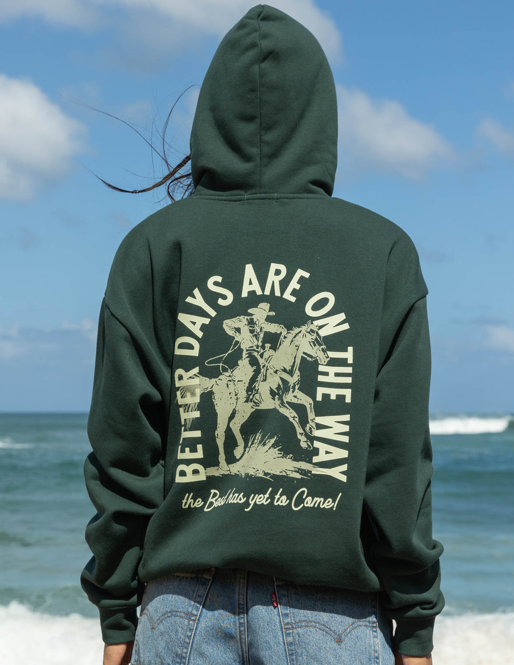 Elevated Faith Better Days Unisex Hoodie — main product shot