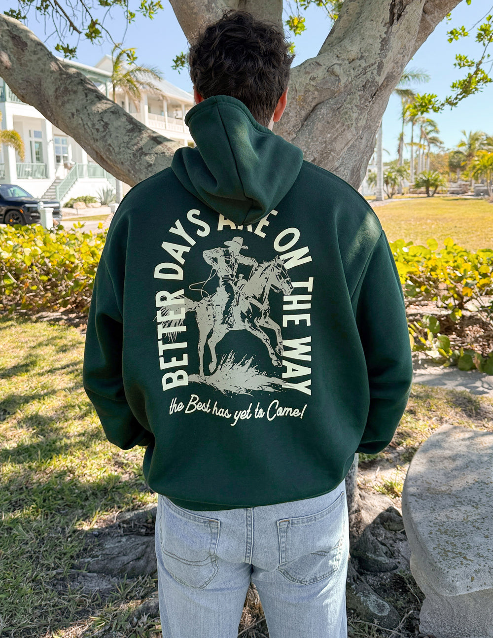 Elevated Faith Better Days Unisex Hoodie — main product shot