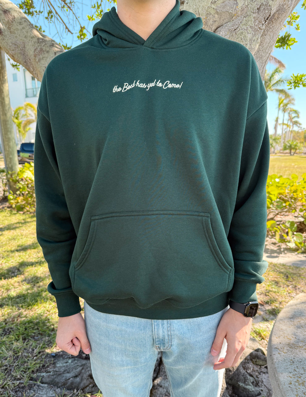 Elevated Faith Better Days Unisex Hoodie — construction detail