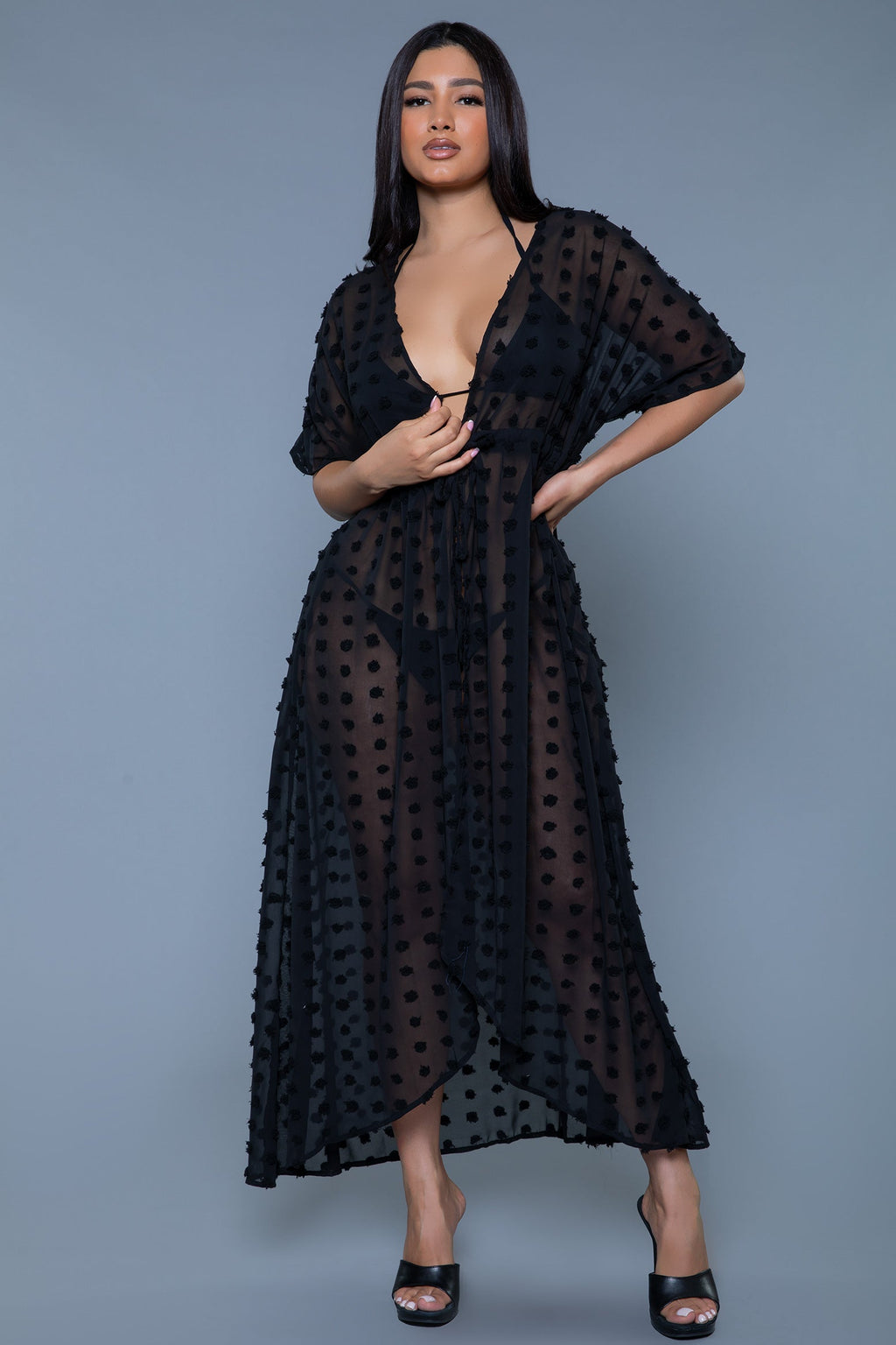 Love Spark Cove | Intimate Apparel, Pleasure Shop & Free Shipping 2411 Alice Cover-Up Maxi Dress — main product shot