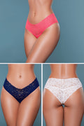Love Spark Cove | Intimate Apparel, Pleasure Shop & Free Shipping 21983PK Nessa Briefs 3 Pack — main product shot