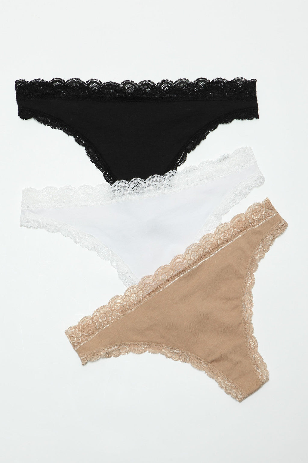 Love Spark Cove | Intimate Apparel, Pleasure Shop & Free Shipping 22023PK Mandy Thong 3 Pack — comparison shot