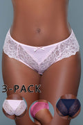 Love Spark Cove | Intimate Apparel, Pleasure Shop & Free Shipping 22143PK Tracy Brief 3 Pack — main product shot
