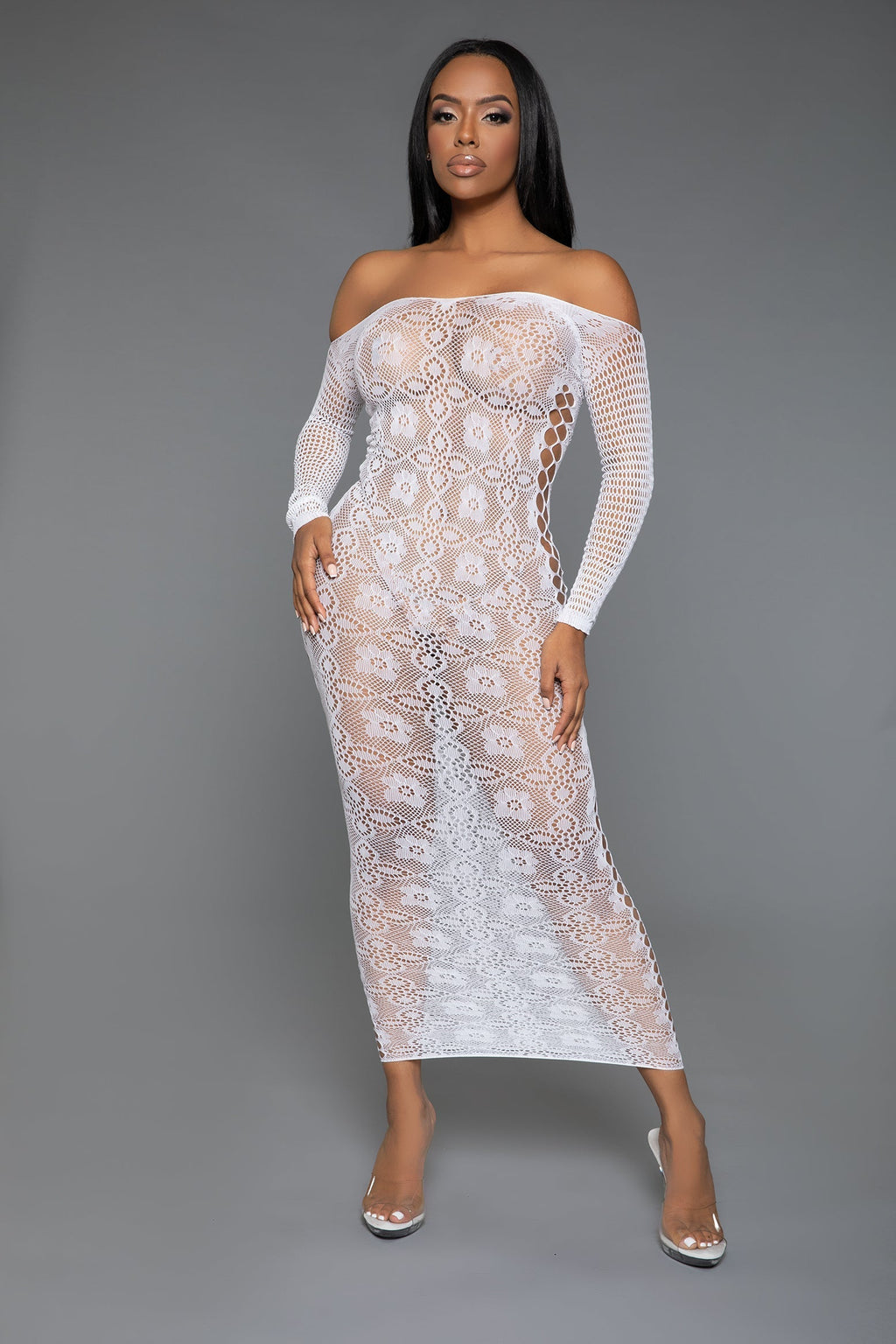 Love Spark Cove | Intimate Apparel, Pleasure Shop & Free Shipping 2361 Late Last Night Night Dress — detail close-up