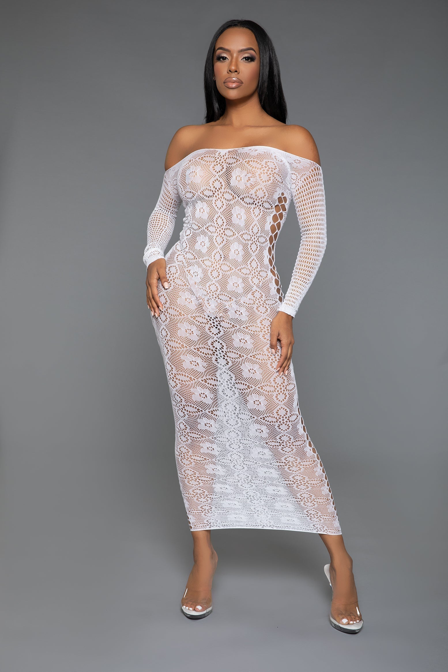 Love Spark Cove | Intimate Apparel, Pleasure Shop & Free Shipping 2361 Late Last Night Night Dress — detail close-up