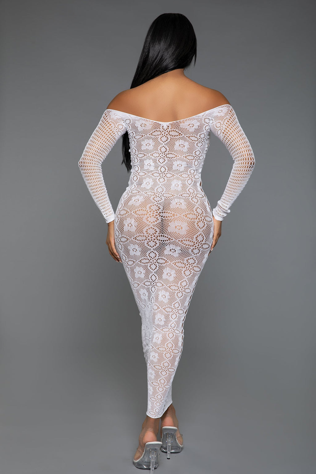 Love Spark Cove | Intimate Apparel, Pleasure Shop & Free Shipping 2361 Late Last Night Night Dress — in-use photo