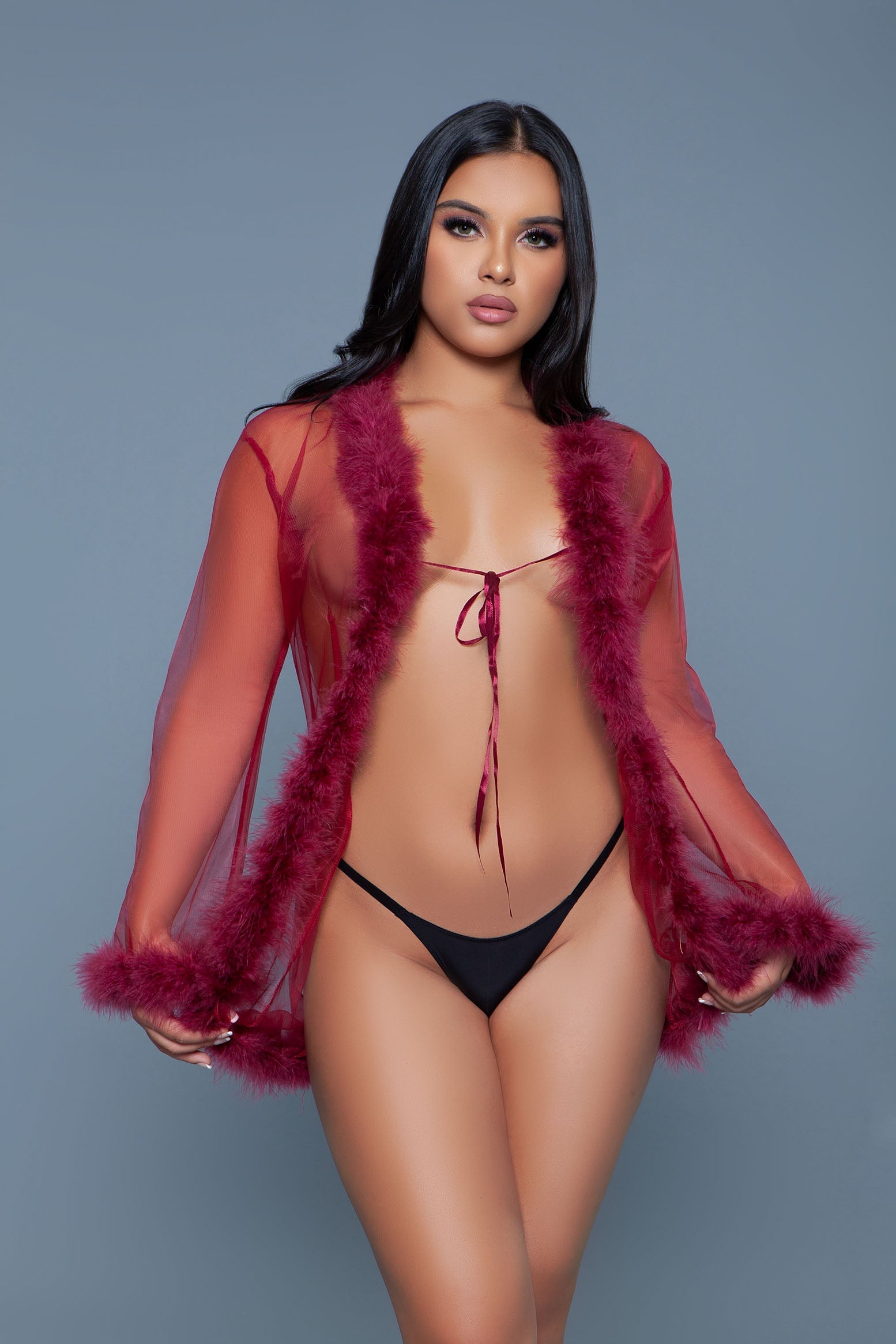 Love Spark Cove | Intimate Apparel, Pleasure Shop & Free Shipping BW1650S Bou Robe — alternative angle