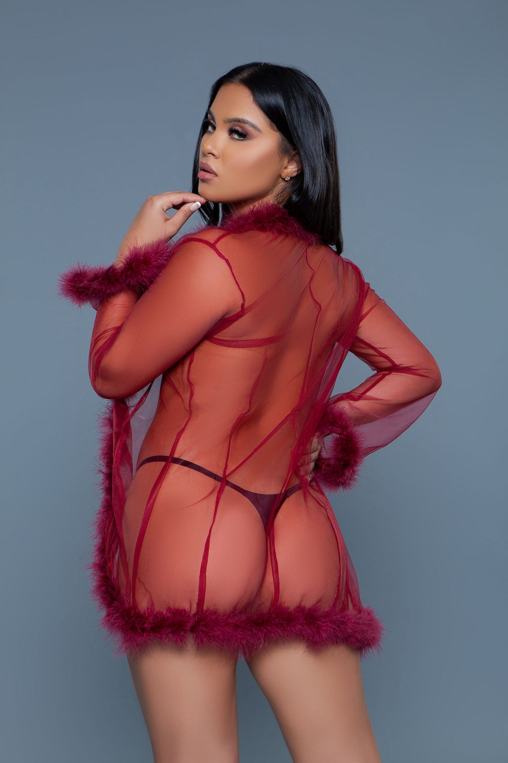 Love Spark Cove | Intimate Apparel, Pleasure Shop & Free Shipping BW1650S Bou Robe — in-use photo
