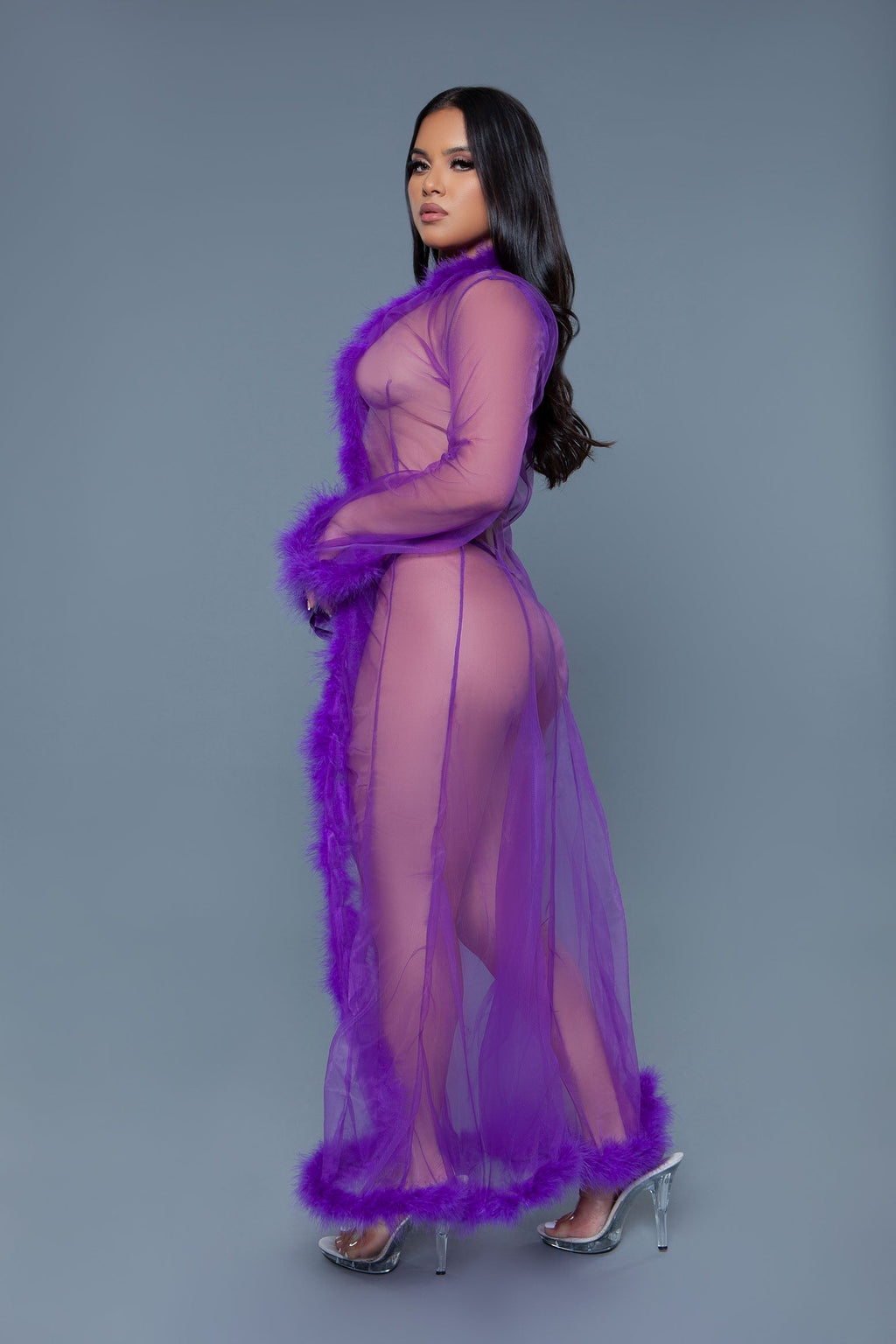 BW1650 Marabou Robe