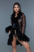 Love Spark Cove | Intimate Apparel, Pleasure Shop & Free Shipping BW834S Lux Robe — main product shot