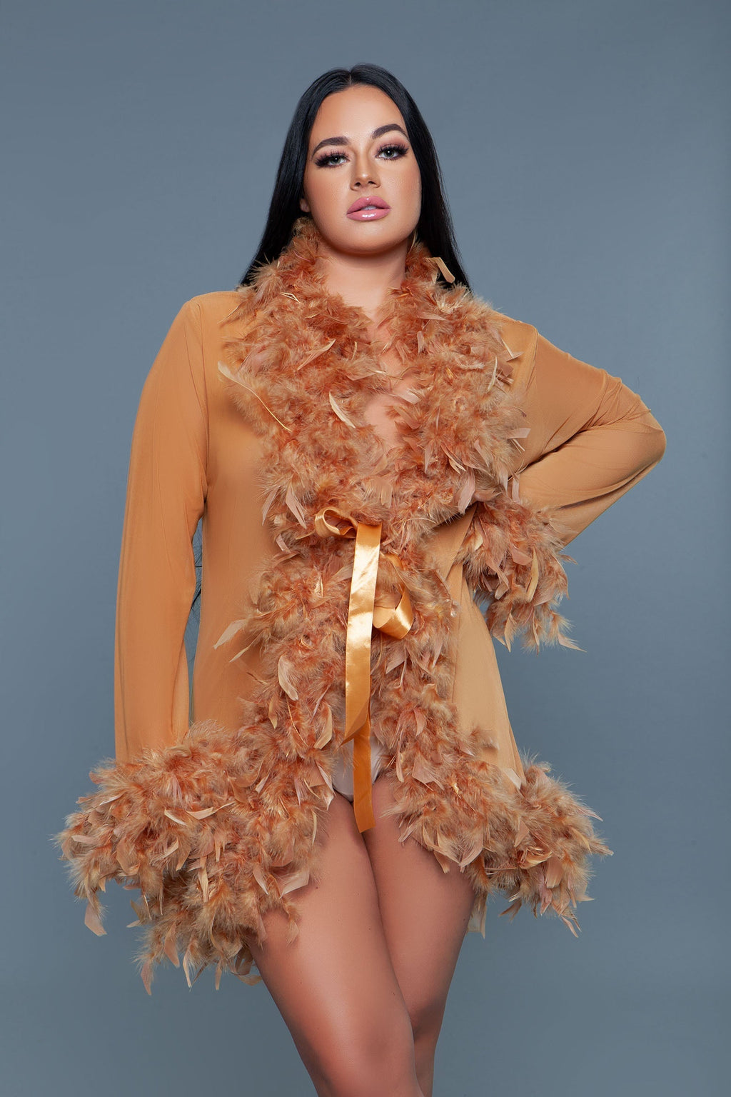 Love Spark Cove | Intimate Apparel, Pleasure Shop & Free Shipping BW834S Lux Robe — in-use photo