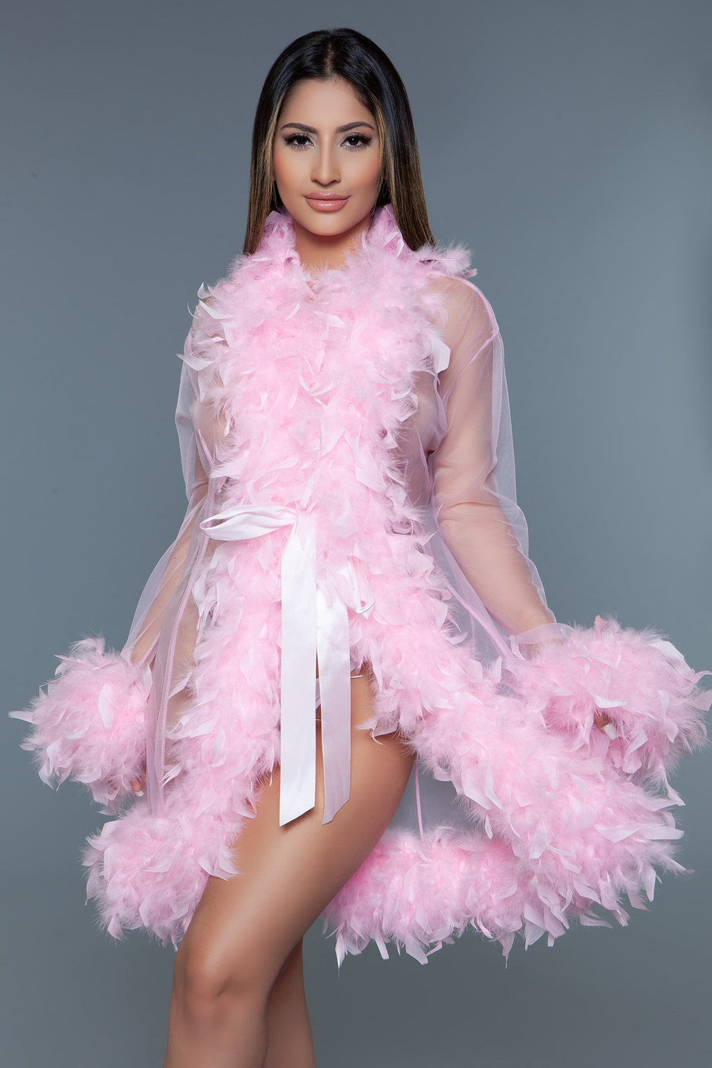 Love Spark Cove | Intimate Apparel, Pleasure Shop & Free Shipping BW834S Lux Robe — lifestyle context