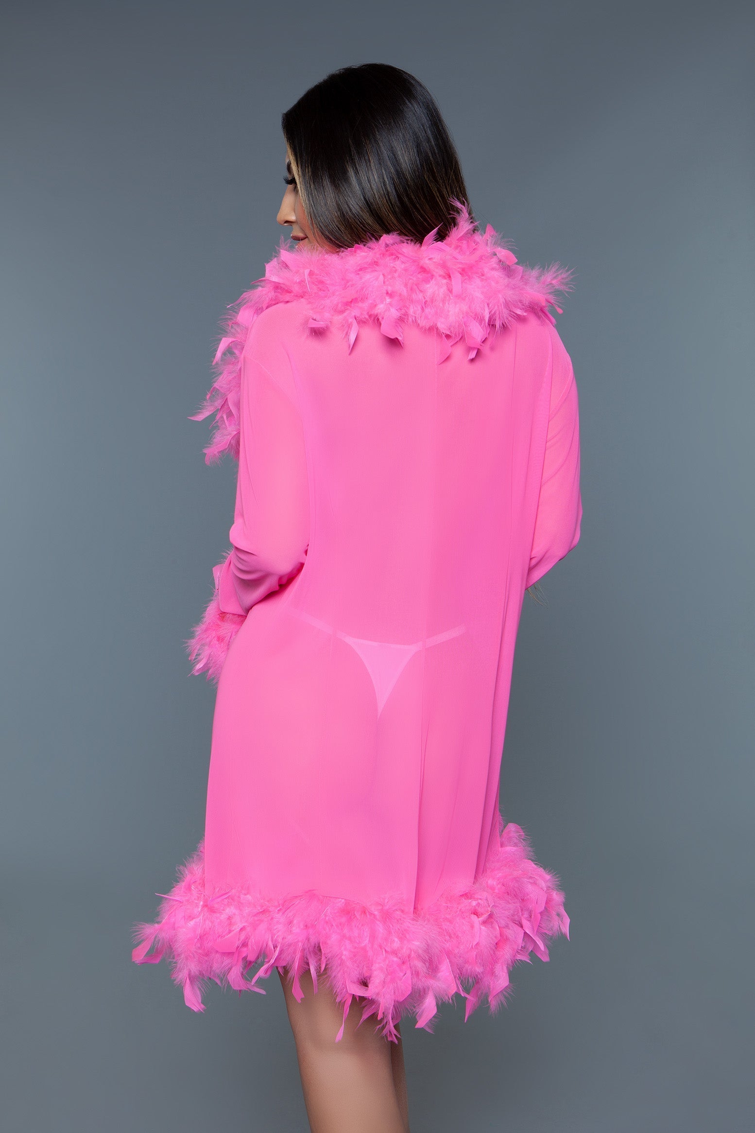 Love Spark Cove | Intimate Apparel, Pleasure Shop & Free Shipping BW834S Lux Robe — flat-lay composition