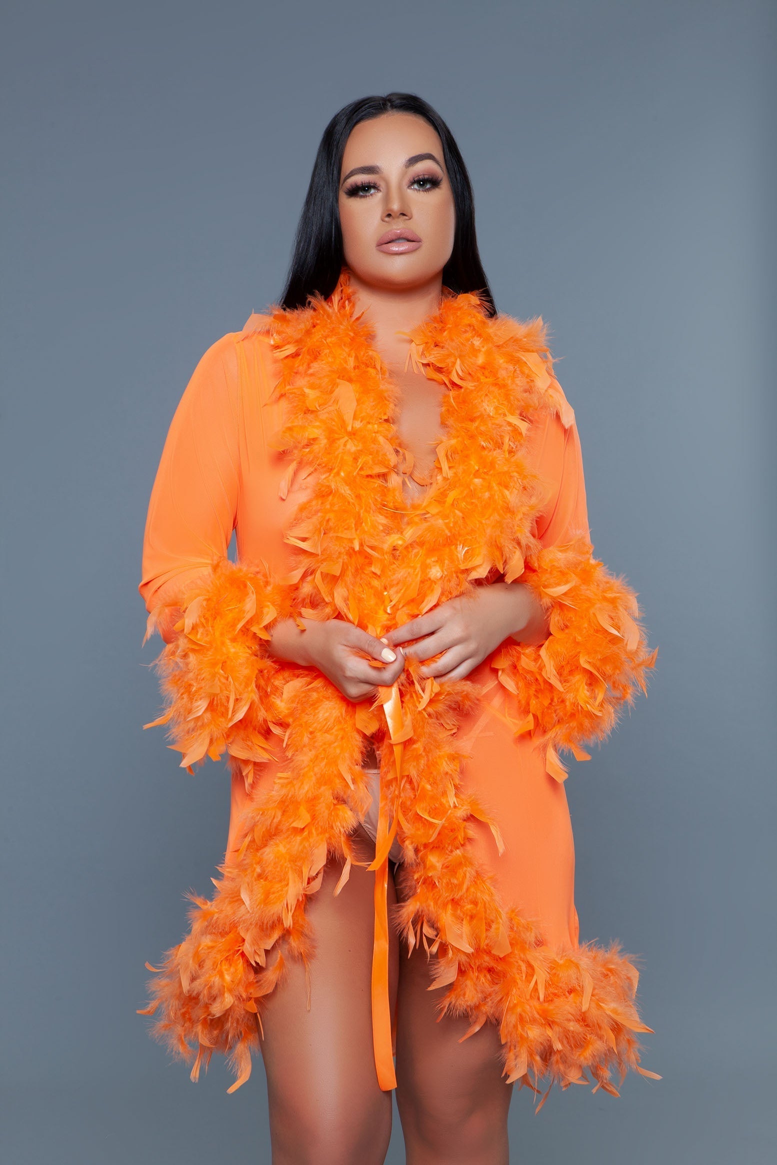 Love Spark Cove | Intimate Apparel, Pleasure Shop & Free Shipping BW834S Lux Robe — in-use photo