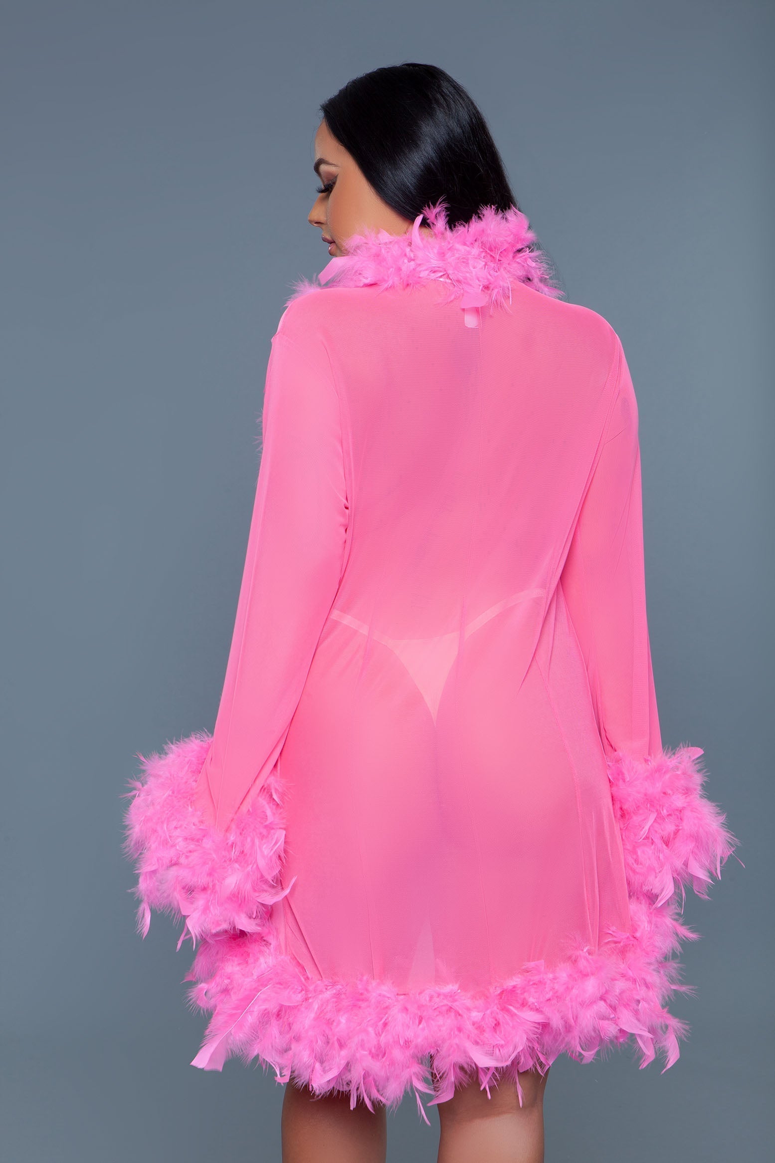 Love Spark Cove | Intimate Apparel, Pleasure Shop & Free Shipping BW834S Lux Robe — lifestyle context