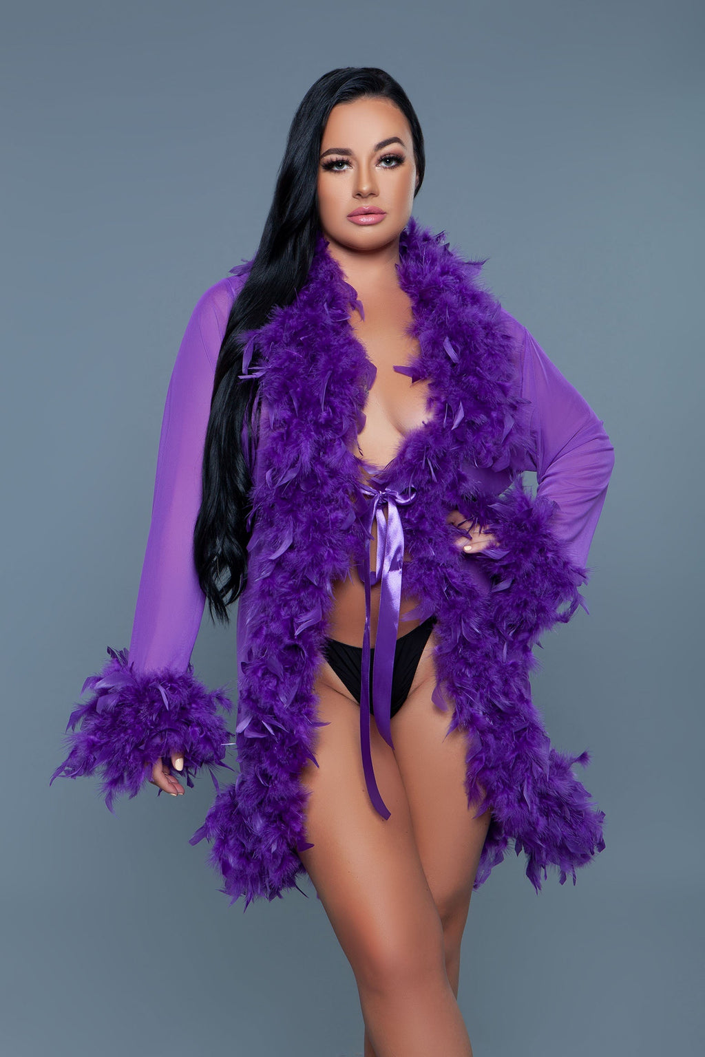 Love Spark Cove | Intimate Apparel, Pleasure Shop & Free Shipping BW834S Lux Robe — comparison shot