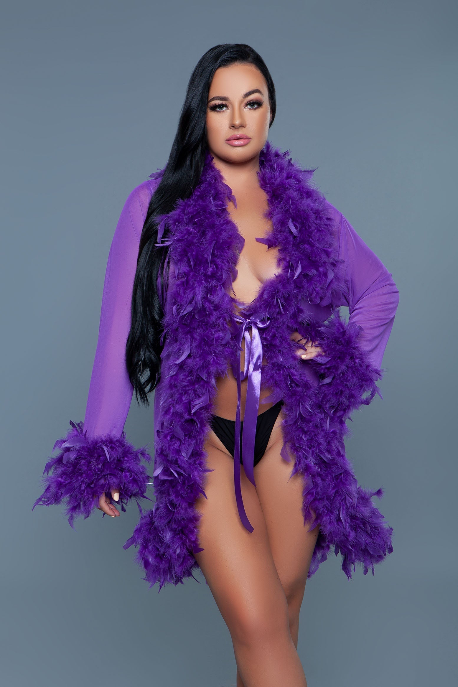 Love Spark Cove | Intimate Apparel, Pleasure Shop & Free Shipping BW834S Lux Robe — comparison shot