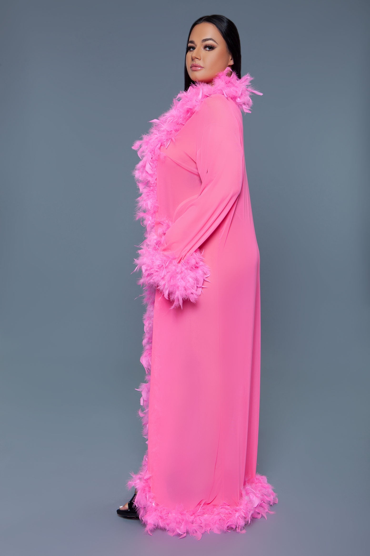 Love Spark Cove | Intimate Apparel, Pleasure Shop & Free Shipping BW834 Glamour Robe — size reference