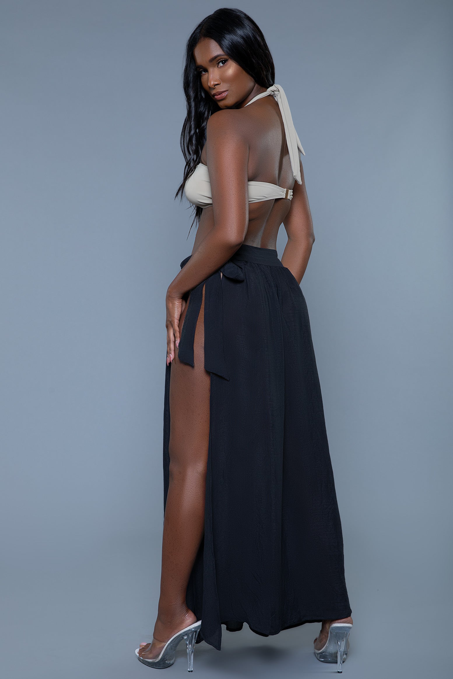 Love Spark Cove | Intimate Apparel, Pleasure Shop & Free Shipping 2413 Claire Cover-Up Skirt — detail close-up
