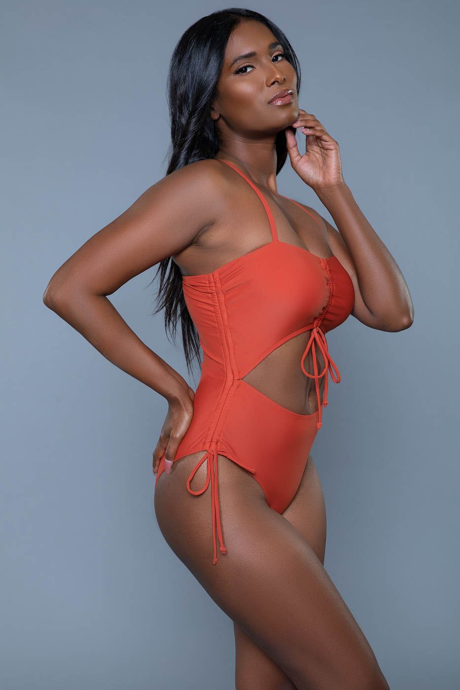 Love Spark Cove | Intimate Apparel, Pleasure Shop & Free Shipping 2403 Paisley Swimsuit — in-use photo
