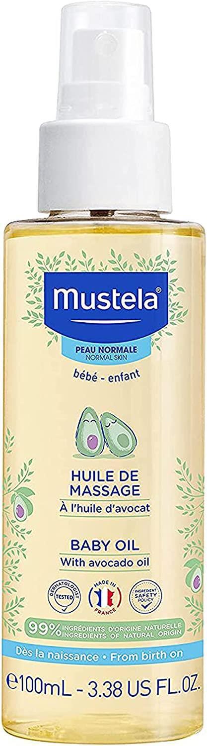 Mustela Baby Oil - Gentle Massage Oil | 100ml