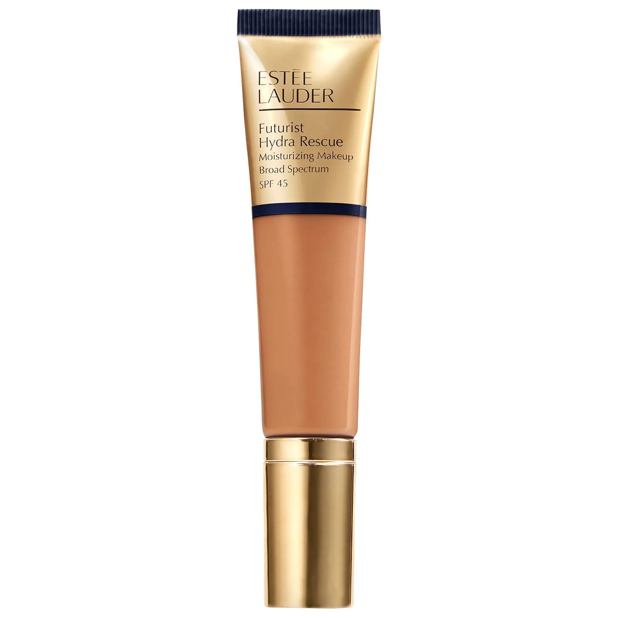 Estee Lauder Futurist Hydra Rescue Moisturizing Foundation SPF 45: Hydrating, Radiant Finish, Medium Coverage & Vitamin E for Anti-Aging