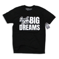 Luckless Outfitters Big Dreams Tee — detail close-up