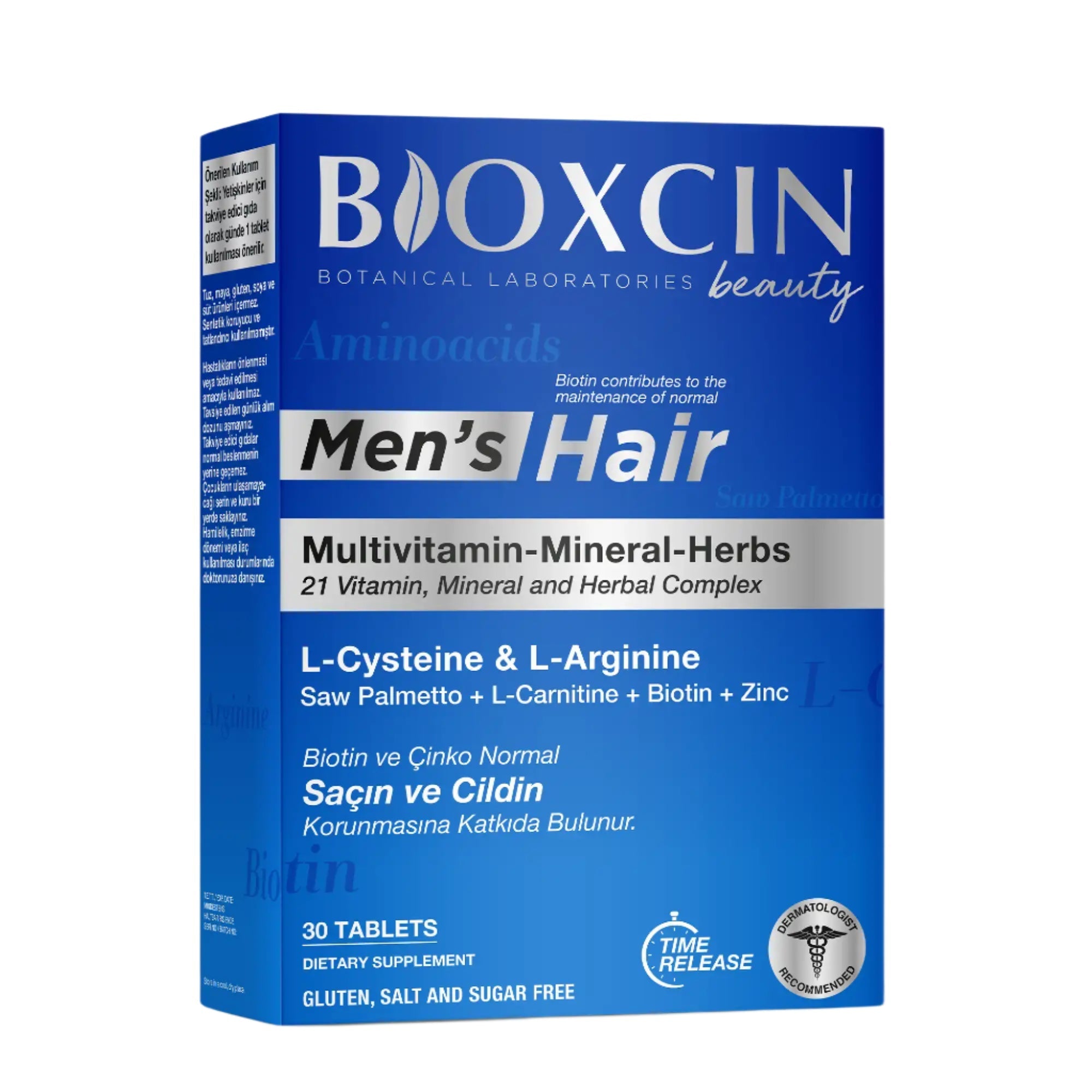 Bioxcin Beauty Men's Hair - 30 Tablets