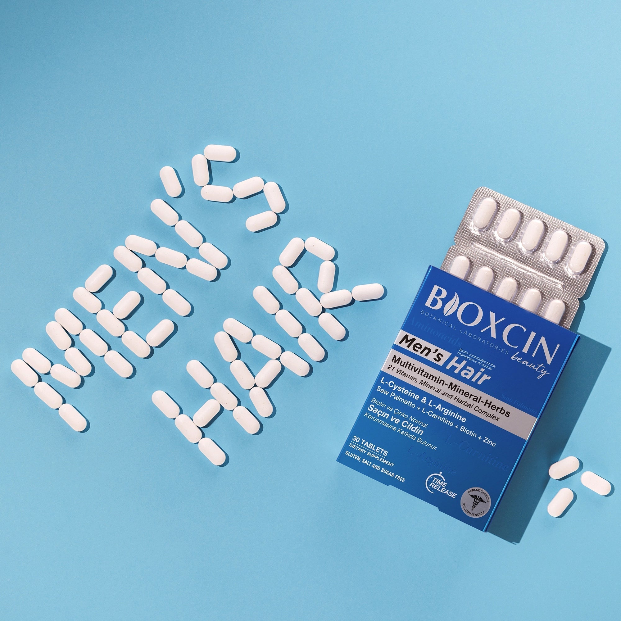 Bioxcin Beauty Men's Hair - 30 Tablets