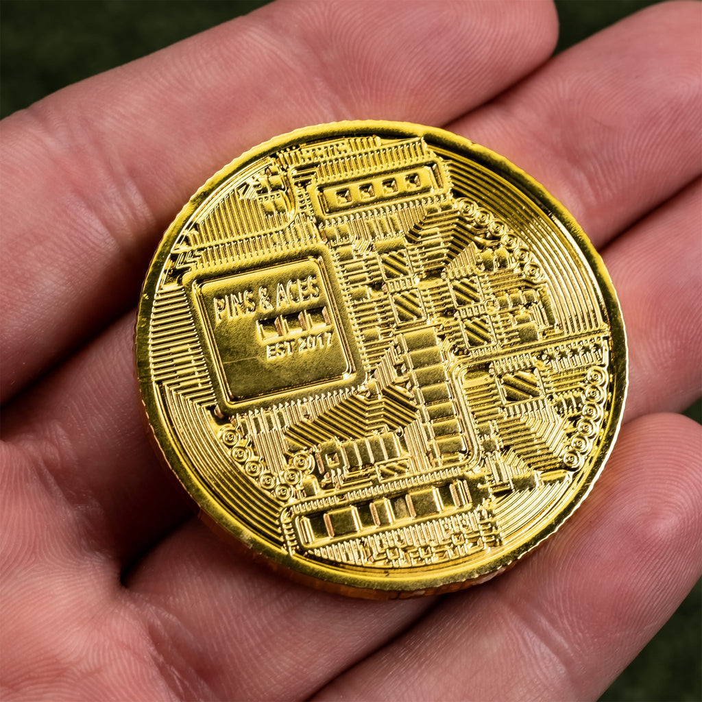 Bitcoin Ball Marker – Pins and Aces, view 8