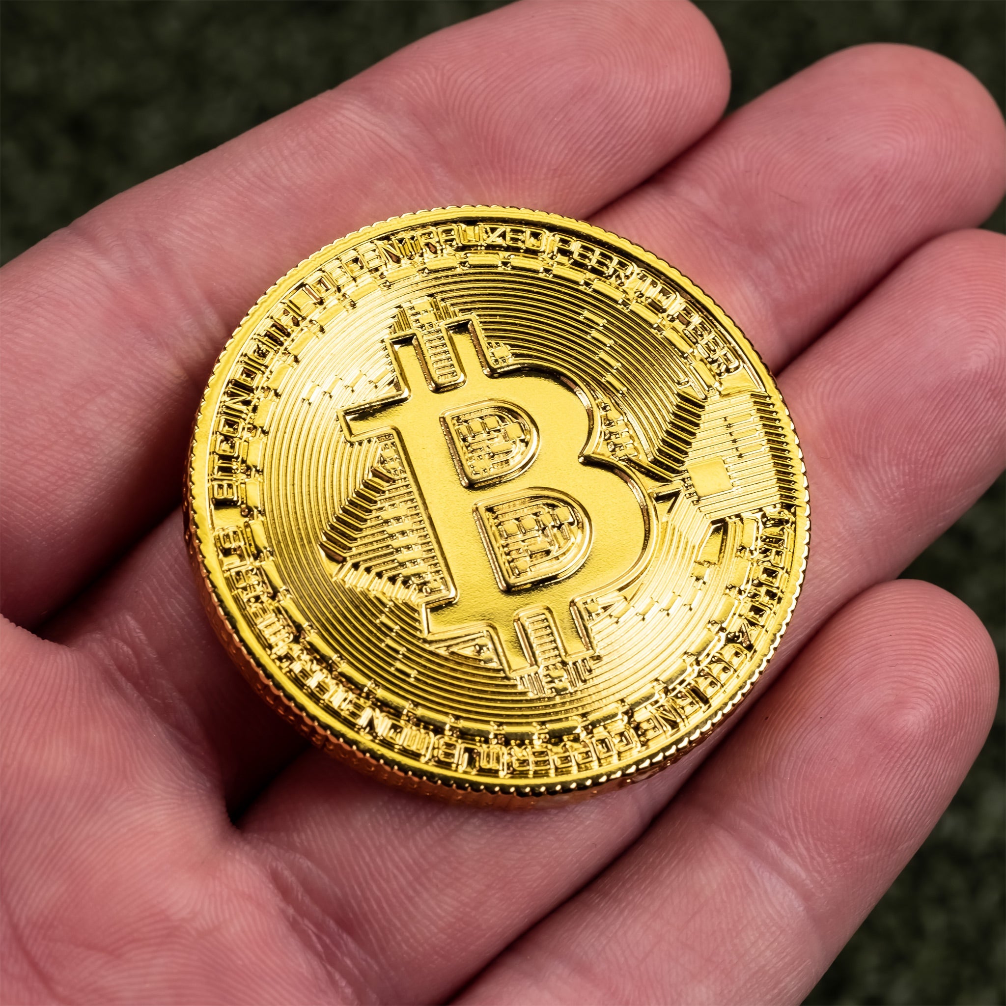 Bitcoin Ball Marker – Pins and Aces, view 10