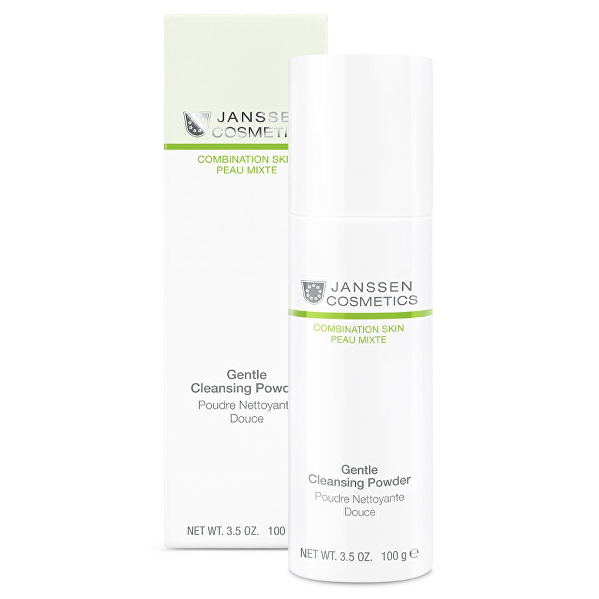 Janssen Cosmetics Facial Cleansing Powder - Gentle, Natural, Eco-Friendly Skincare for Daily Use