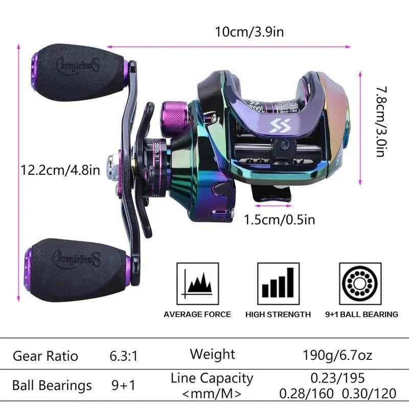 MagnaCast Precision Fishing Reel