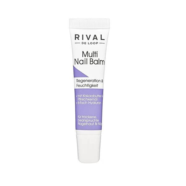 Rival de Loop Nail Balm - Intensive Hydration with 6 Layers of Hyaluronic Acid & Panthenol for Dry, Damaged Nails - 0.51 fl oz