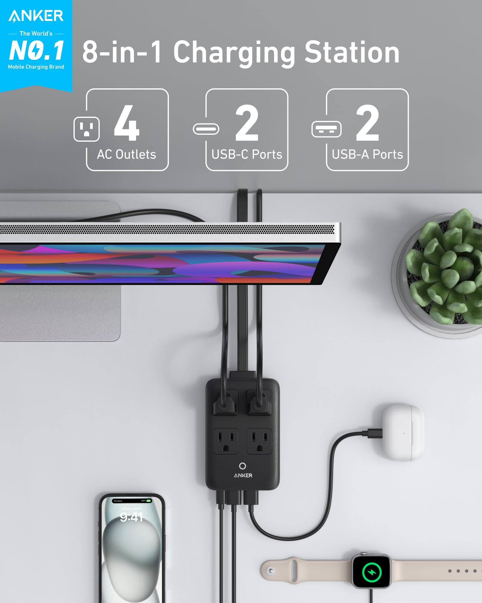 Anker Charging Station (8-in-1, 20W), view 8