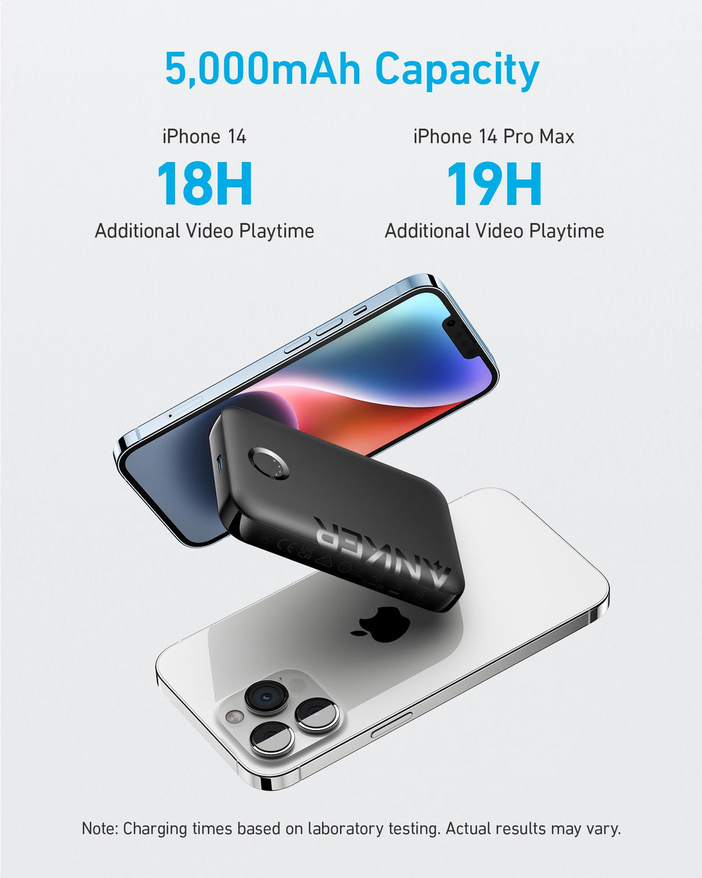 Anker <b>321</b> MagGo Battery (PowerCore Magnetic 5K), view 2