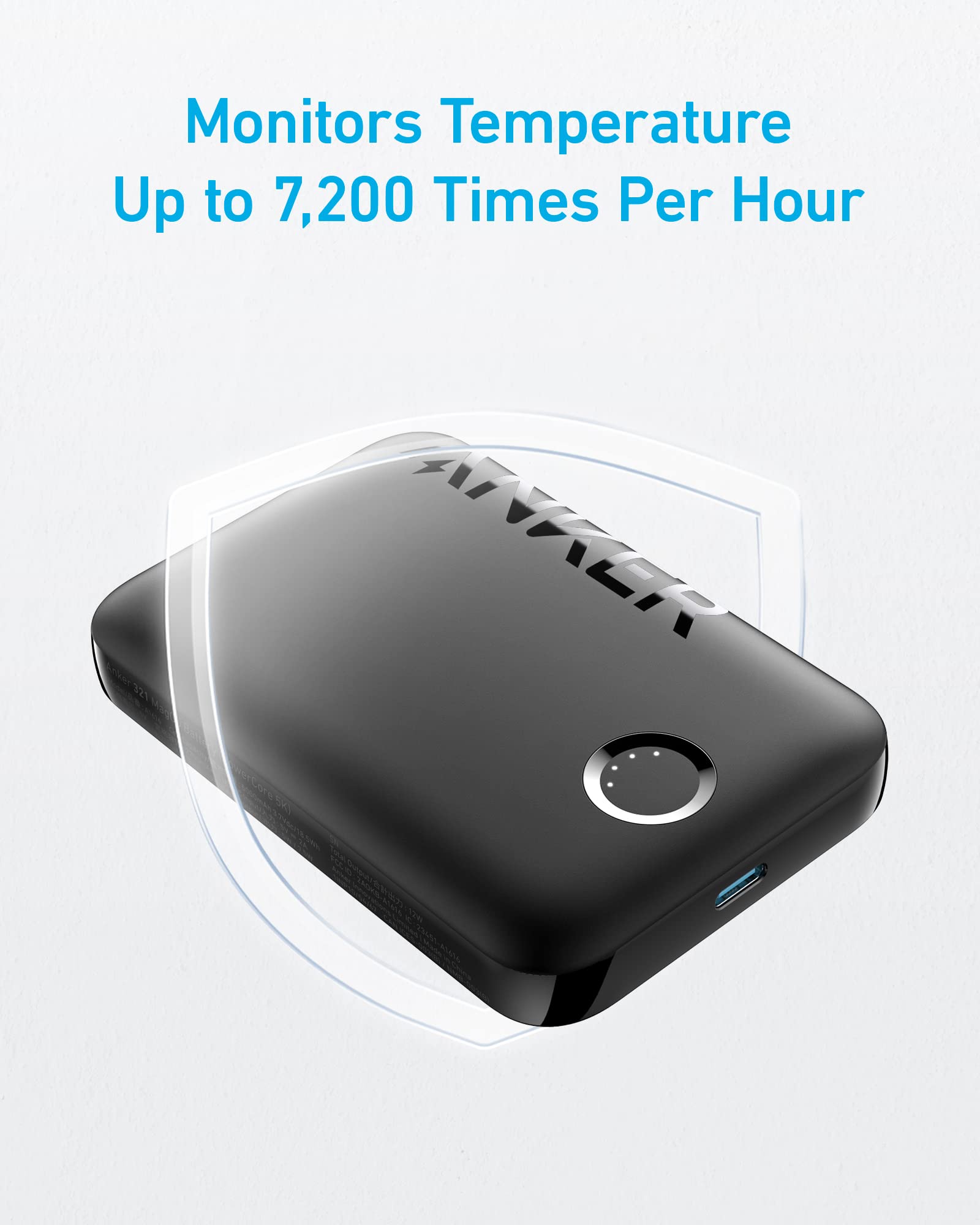 Anker <b>321</b> MagGo Battery (PowerCore Magnetic 5K), view 6