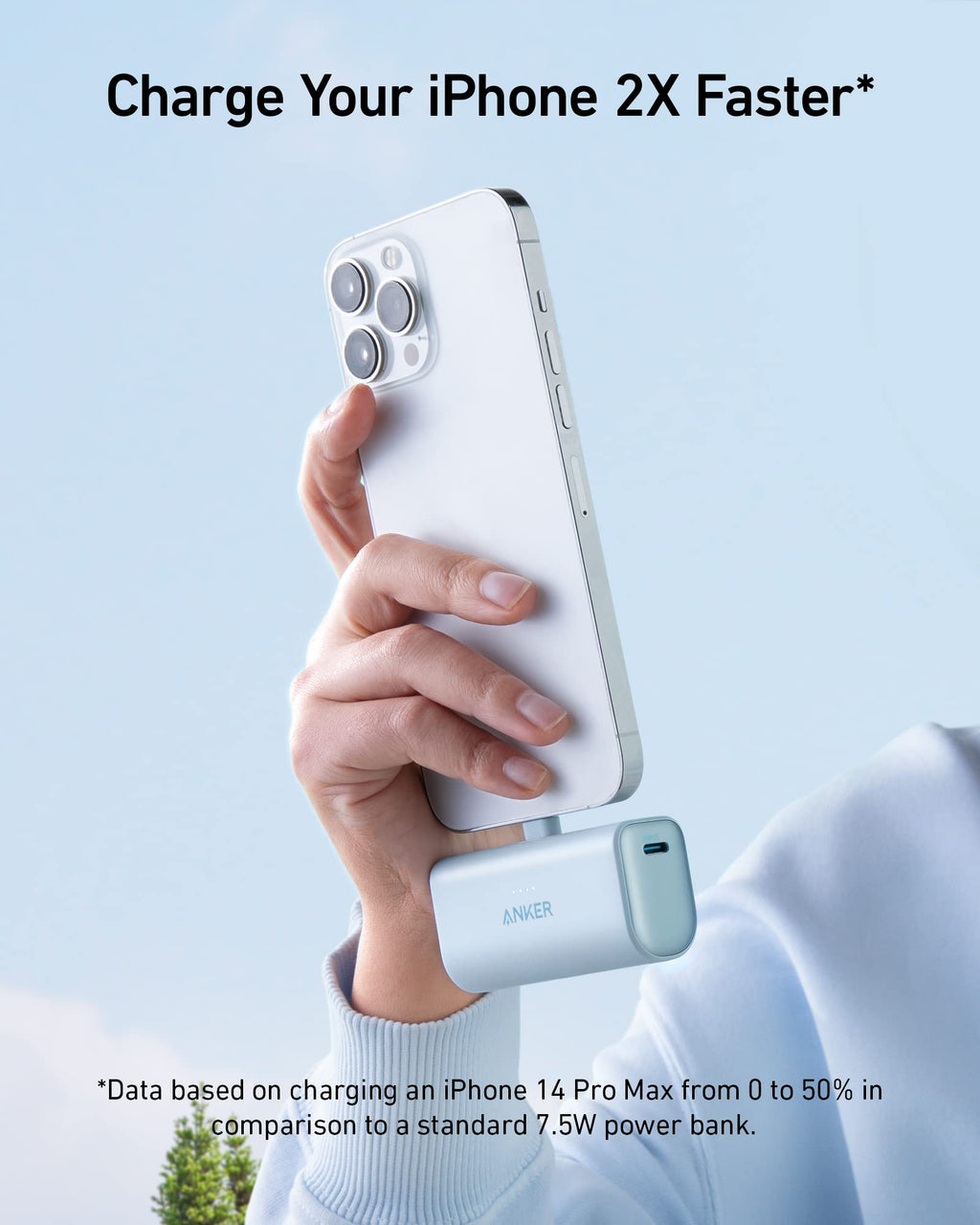 Anker Nano Power Bank (12W, Built-In Lightning Connector), view 4