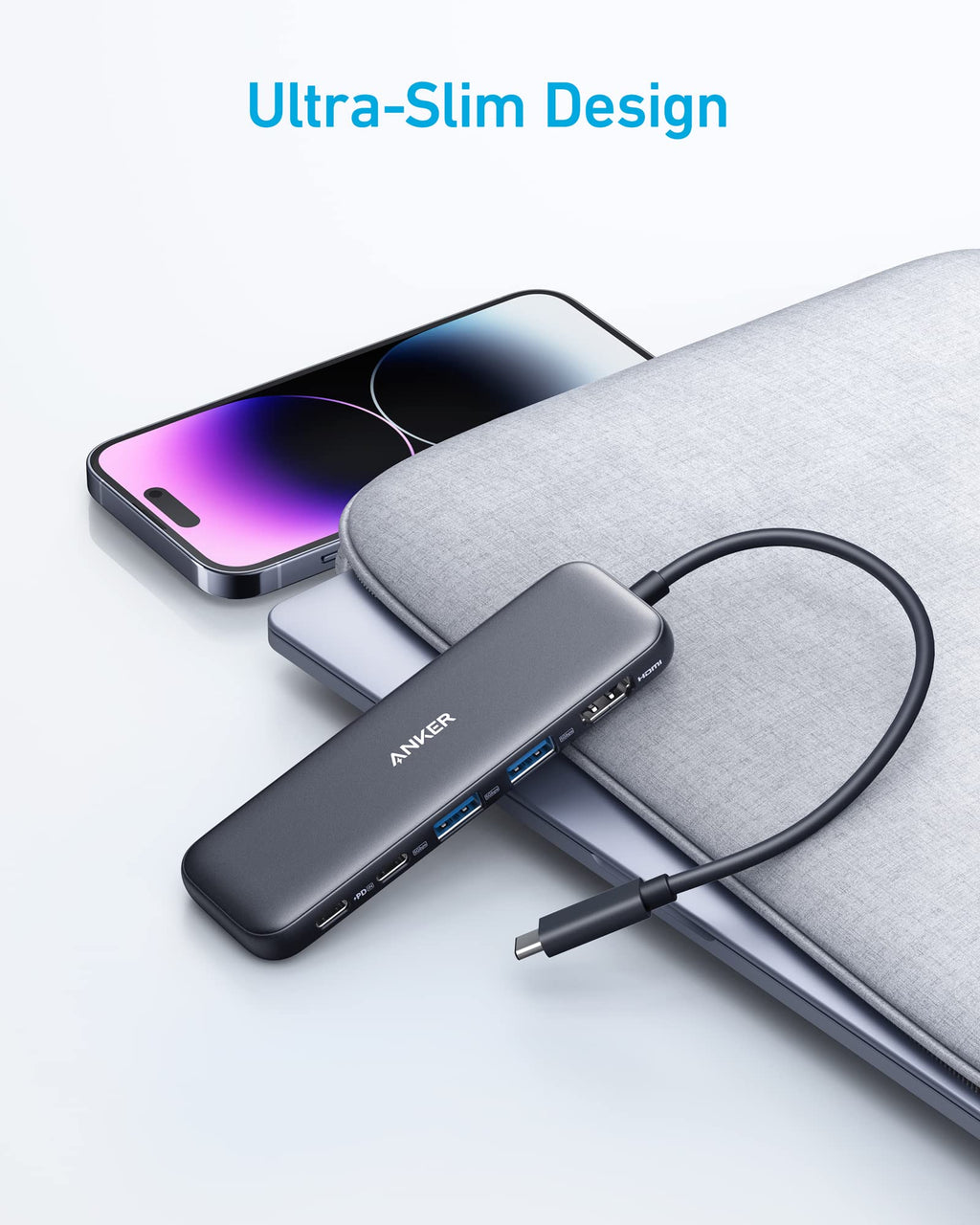Refurbished Anker <b>332</b> USB-C Hub (5-in-1), view 5