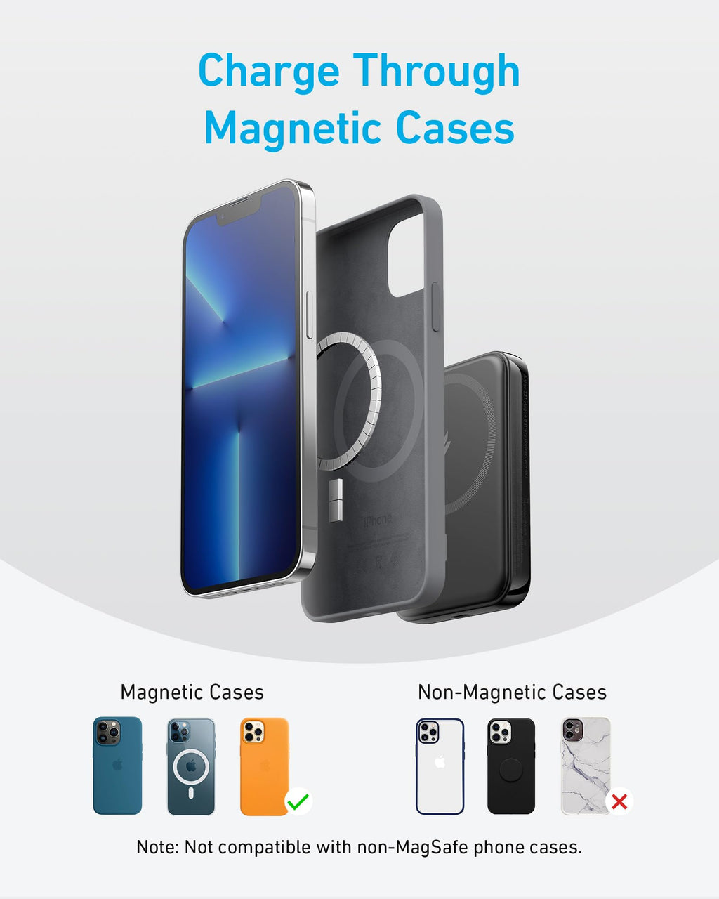 Anker <b>321</b> MagGo Battery (PowerCore Magnetic 5K), view 5