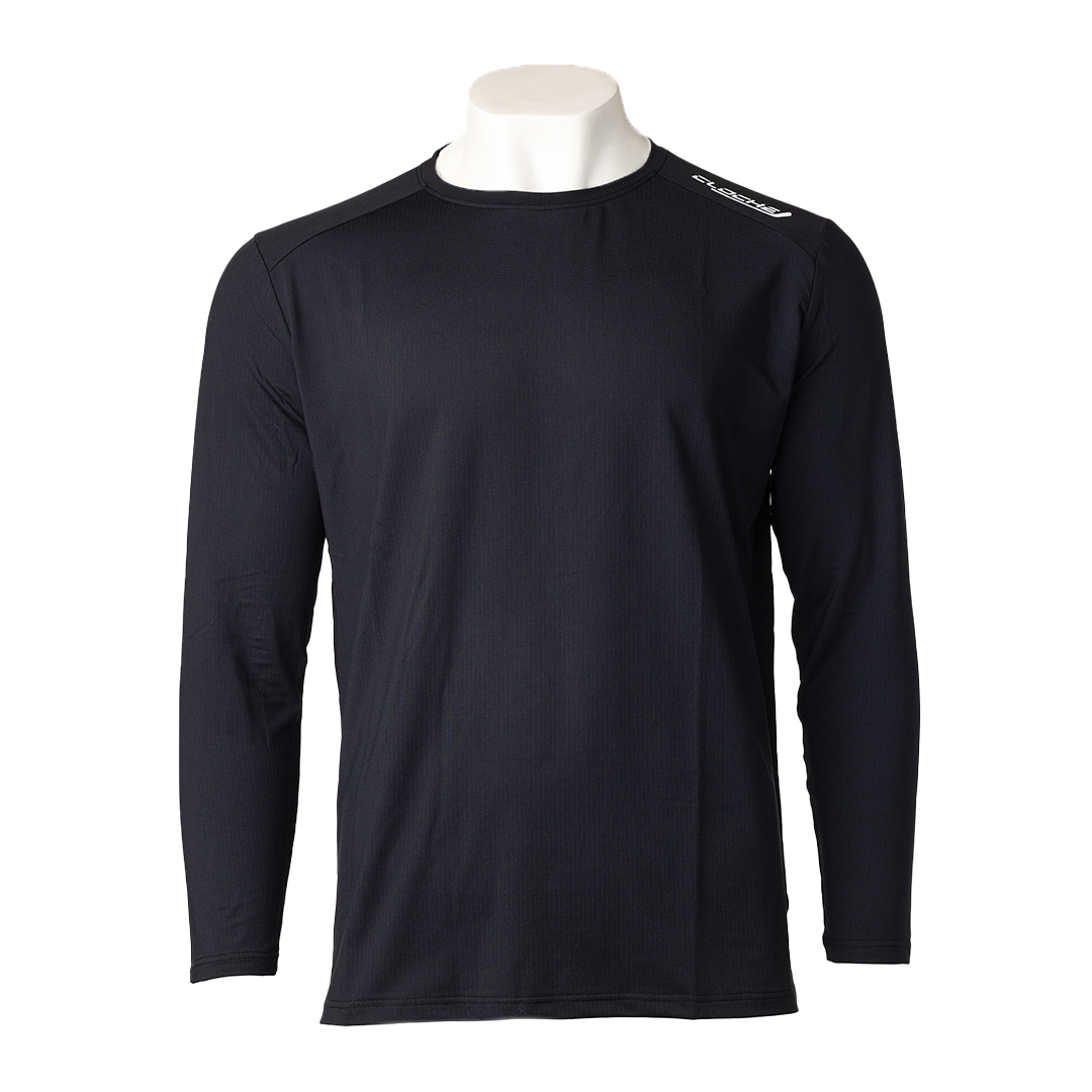Cloche Hockey Vantage Performance Long-Sleeve Shirt — moisture-wicking fabric detail