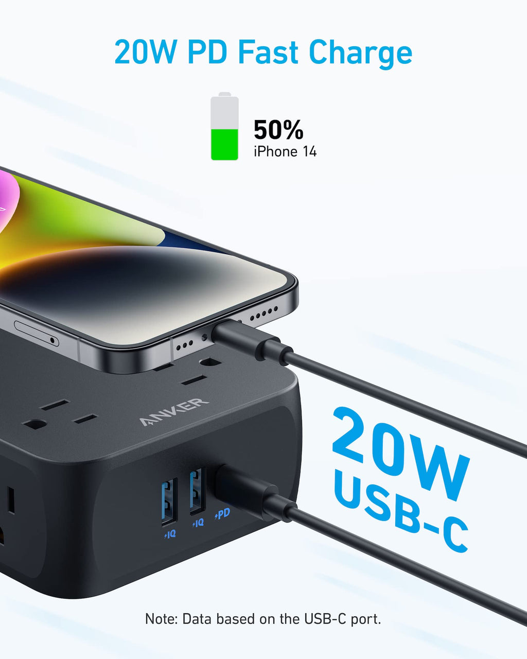 Anker <b>341</b> USB Power Strip, view 10