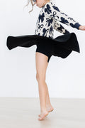 Mila & Rose ® Black Twirl Skort — main product shot