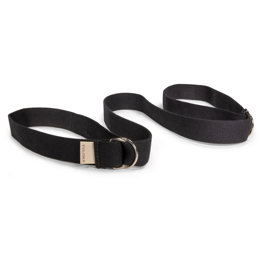 Black Sling and Mat Strap – Yoloha Yoga, view 2