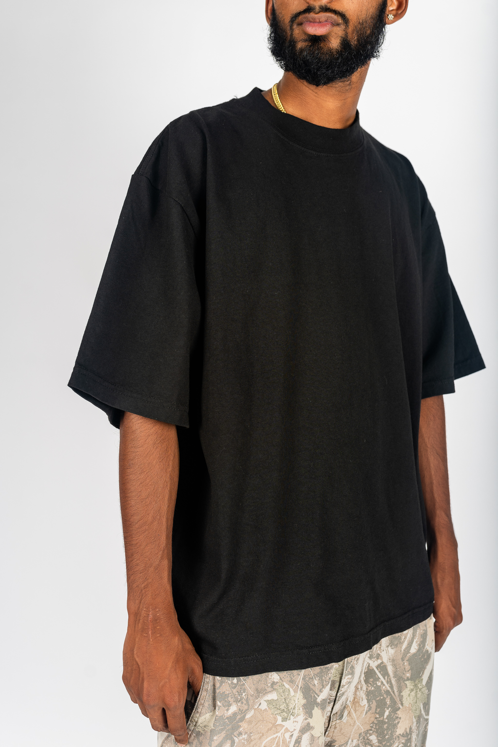 Superline Garment Dye Drop Shoulder Shirt — lifestyle context