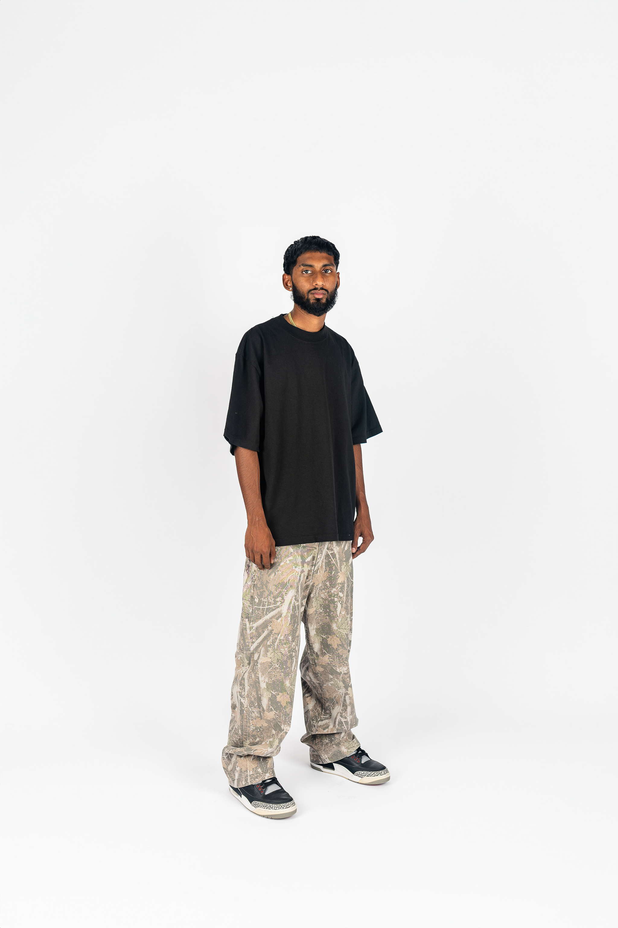Superline Garment Dye Drop Shoulder Shirt — side view