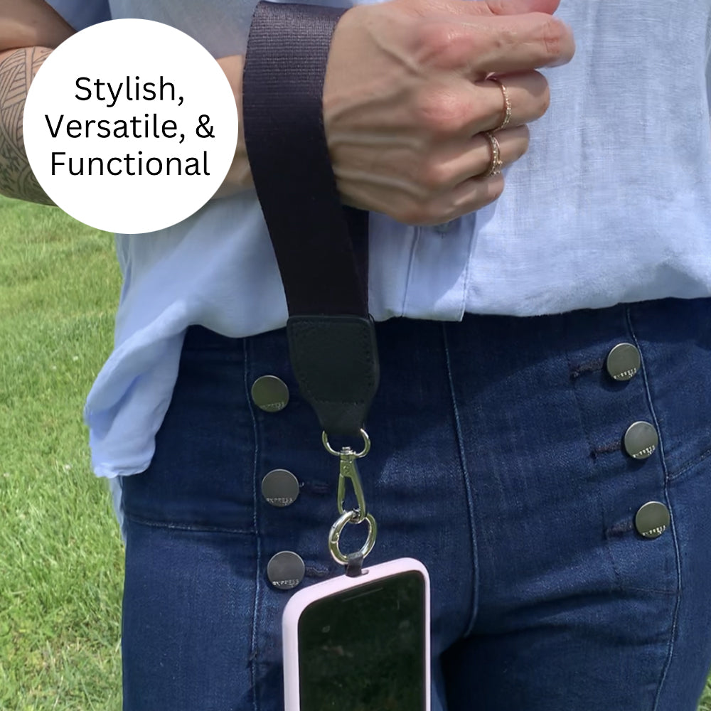 SaveTheGirls Clip & Go Strap with Pouch - Solid Collection — alternative angle